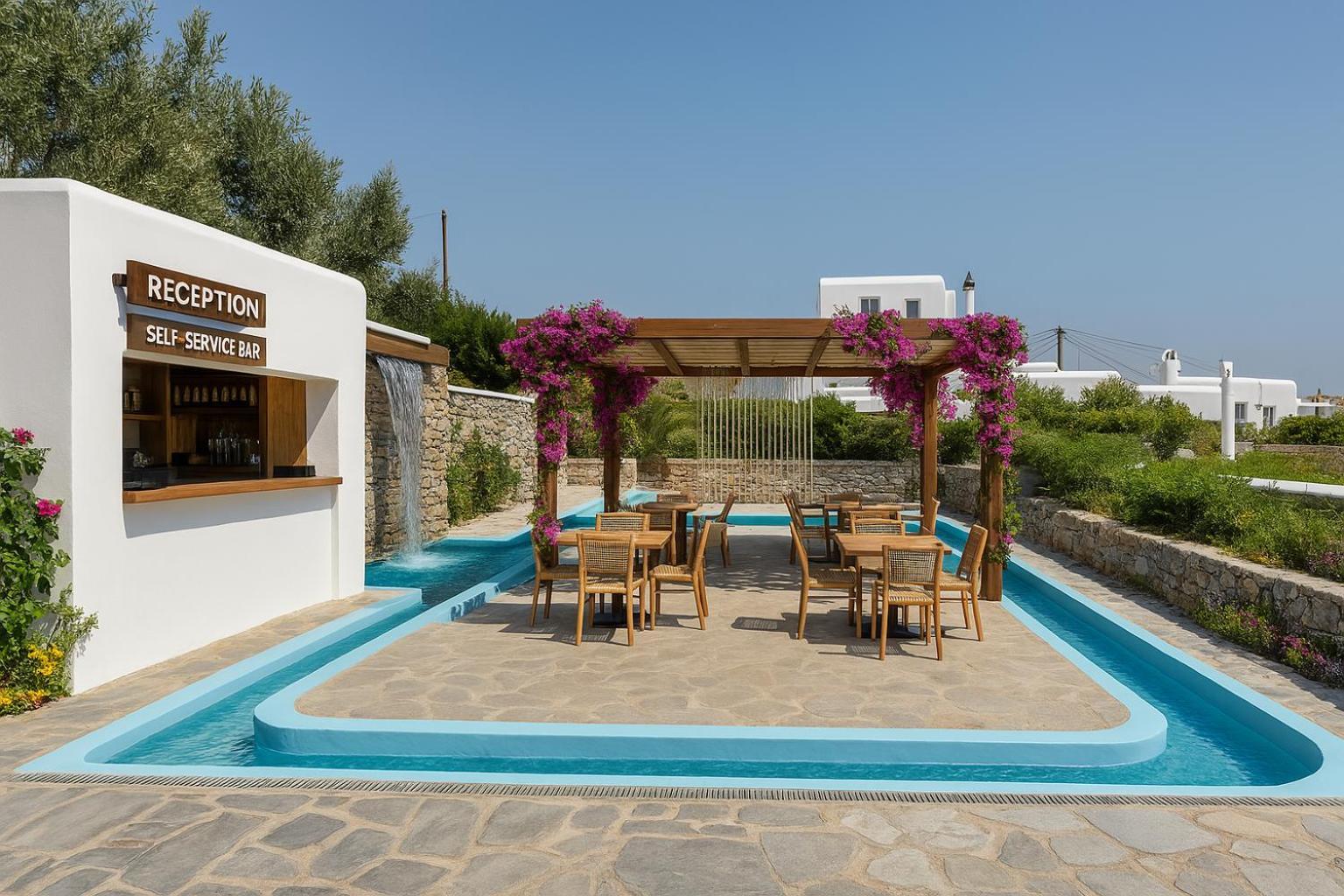 דירות אנו מרה Mykonian Breeze מראה חיצוני תמונה